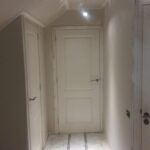 Renovatie stucwerk overloop / bovenverdieping